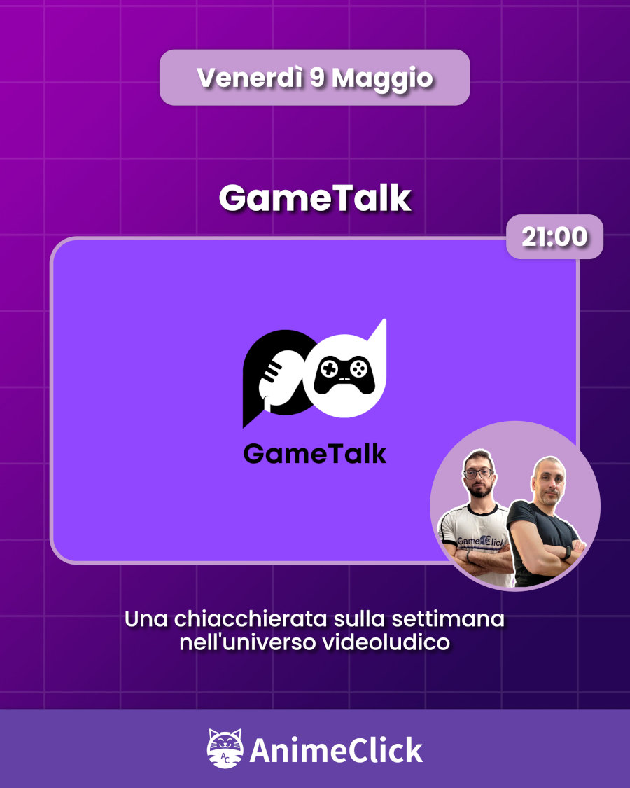 AnimeClick su Twitch: programma dal 7 all'11 maggio AnimeClick su Twitch: programma dal 7 all'11 maggio